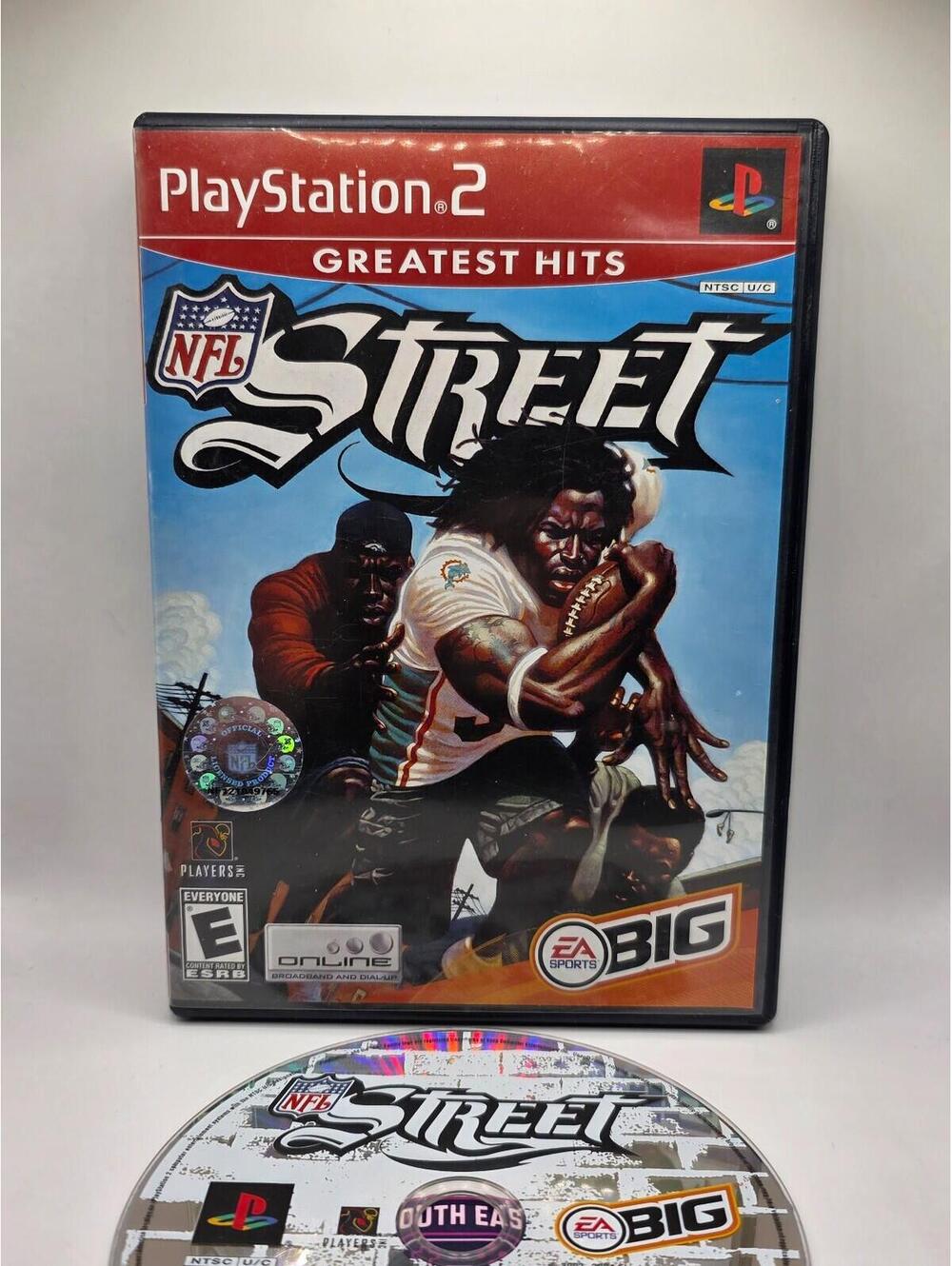 NFL Street Greatest Hits Edition for PS2 - Test and Working